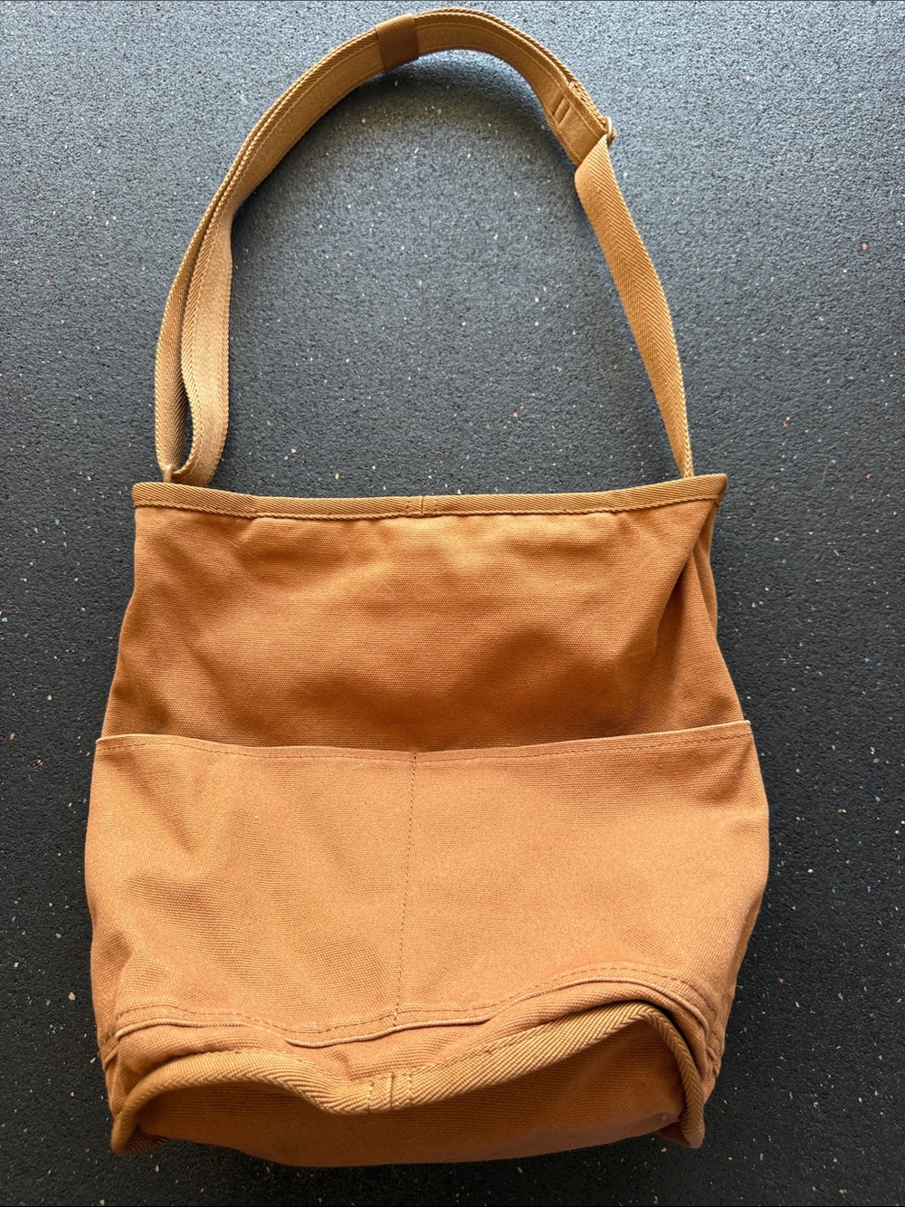 Everlane Brown/Camel Crossbody Pocket Bag - Picture 6 of 6